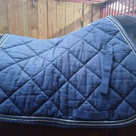 Tapis de selle Animarine bleu (cheval)