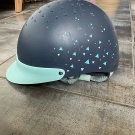 Casque Fouganza bleu (52)