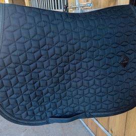 Tapis de selles Kentucky Glitter Rope noir