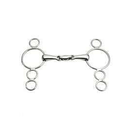Mors réglable Feeling 4 anneaux anatomic 125 cm (neuf)
