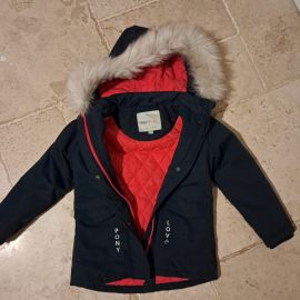 Manteau Equithème bleu (8 ans)