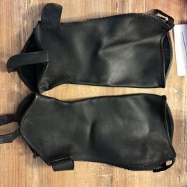 Mini chaps Equithème noir (XL)