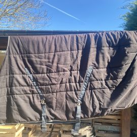 Couverture Horseware Rambo noir 155 cm