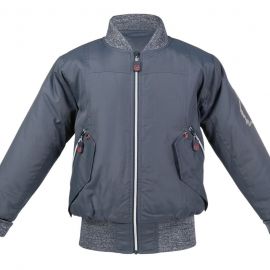 Blouson HKM Julia gris (5 ans) neuf