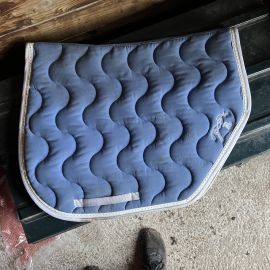 Tapis de selle Pénélope Leprevost bleu (poney)
