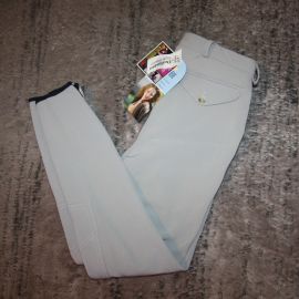 Pantalon équitation Equithème gris (38) neuf