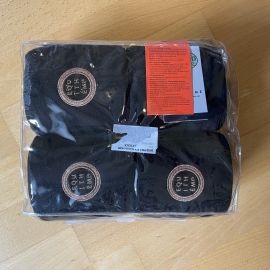 Bandes de polo Equithème noir (neuf)