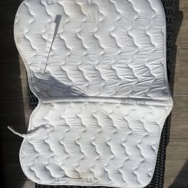 Tapis de selle Equithème blanc