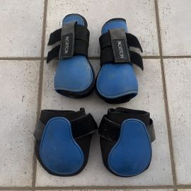 Guêtres et protège boulets Norton bleu