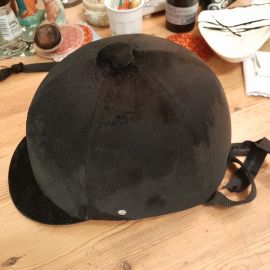 Bombe équitation Fouganza noir (52)