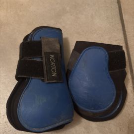 Guêtres et protège boulets Norton bleu (cob)