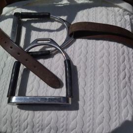 Étriers Flexibles 13 cm & étrivières Passier 160 cm