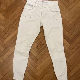 Pantalon équitation concours Equithème blanc T38