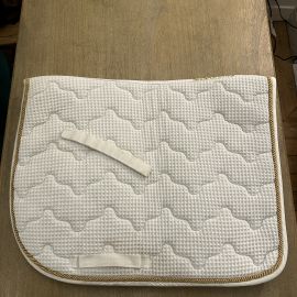 Tapis de selle Equithème blanc