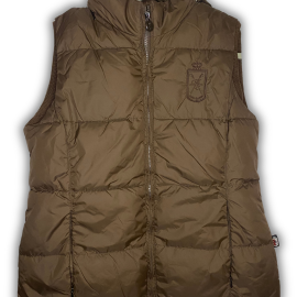 Doudoune Horze sans manche marron (XS) neuf