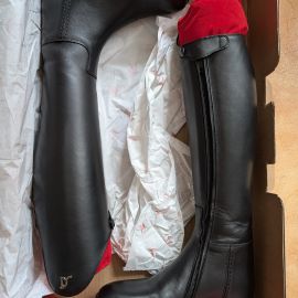 Bottes équitation Sergio Grasso noir (38) neuf