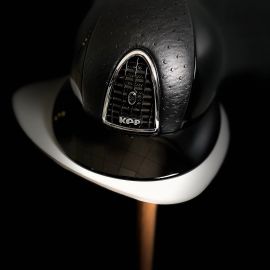 Casque Kep polish & cuir visière polo (52) neuf
