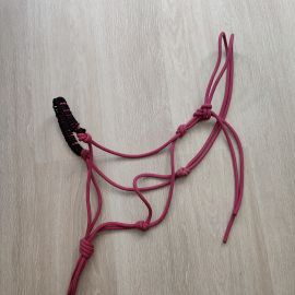 Licol éthologique en corde