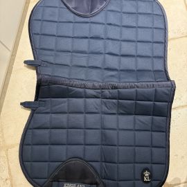 Tapis de selle kingsland bleu (neuf)