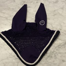 Bonnet Equitheme violet (poney) neuf