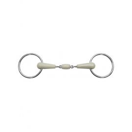 Mors 2 anneaux Feeling flexi double brisure 115 cm (neuf)