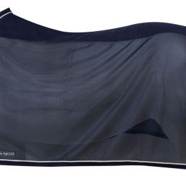 Chemise Equiline venice nid d'abeille bleu 135 cm 6"2 (neuf)
