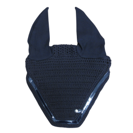 Bonnet Silver Crown marine (cheval) neuf