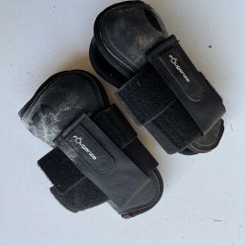 Guêtres Fouganza noir (poney)