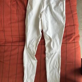 Pantalon équitation Pikeur blanc (38)