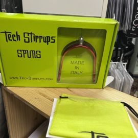 Éperons TechStirrups rouge (neuf)