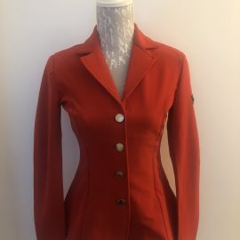 Veste concours Time Rider rouge T34