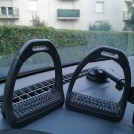 Étriers Compositi 10 cm (neuf)