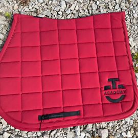 Tapis de selle Cavalleria Toscana Academy rouge (neuf)