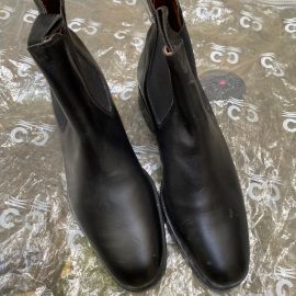 Boots CSO cuir noires