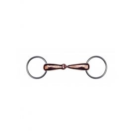 Mors 2 anneaux Feeling cuivre 115 cm (neuf)