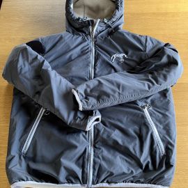 Blouson Pénélope gris doublé polaire (M)