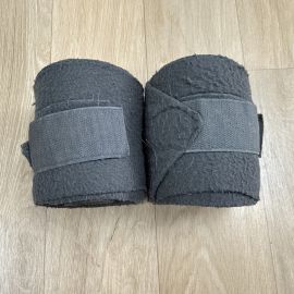 Bandes de polo noir *2 (cheval)
