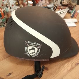 Casque équitation Fouganza marron (58)