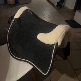 Tapis de selle Lami-Cell noir (cheval)