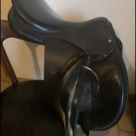 Selle mixte Devoucoux Biarritz 17,5 cm