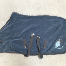 Couverture Fouganza polaire bleu 105 cm