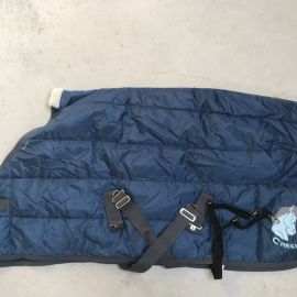 Couverture Fouganza polaire bleu 105 cm