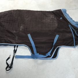 Couverture Fouganza  Stable 400 marron 300g 155 cm
