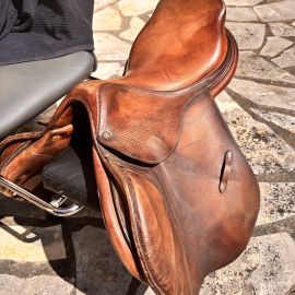 Selle obstacle Bruno Delgrange 17,5 pouces