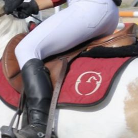 Tapis de selle Vestrum Bordeaux (cheval)
