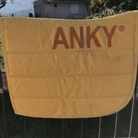 Tapis de selle Anky jaune