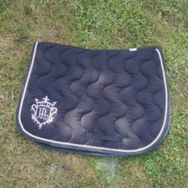 Tapis de selle Pénélope Leprévost noir (cheval)