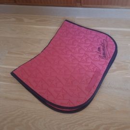 Tapis de selle Fouganza rose (poney)