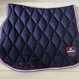 Tapis de selle Fouganza bleu (cheval) neuf
