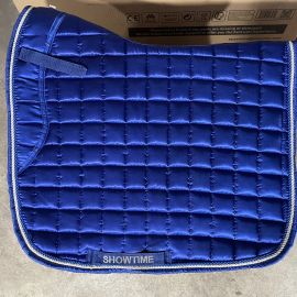 Tapis de selle showtime bleu (Full)